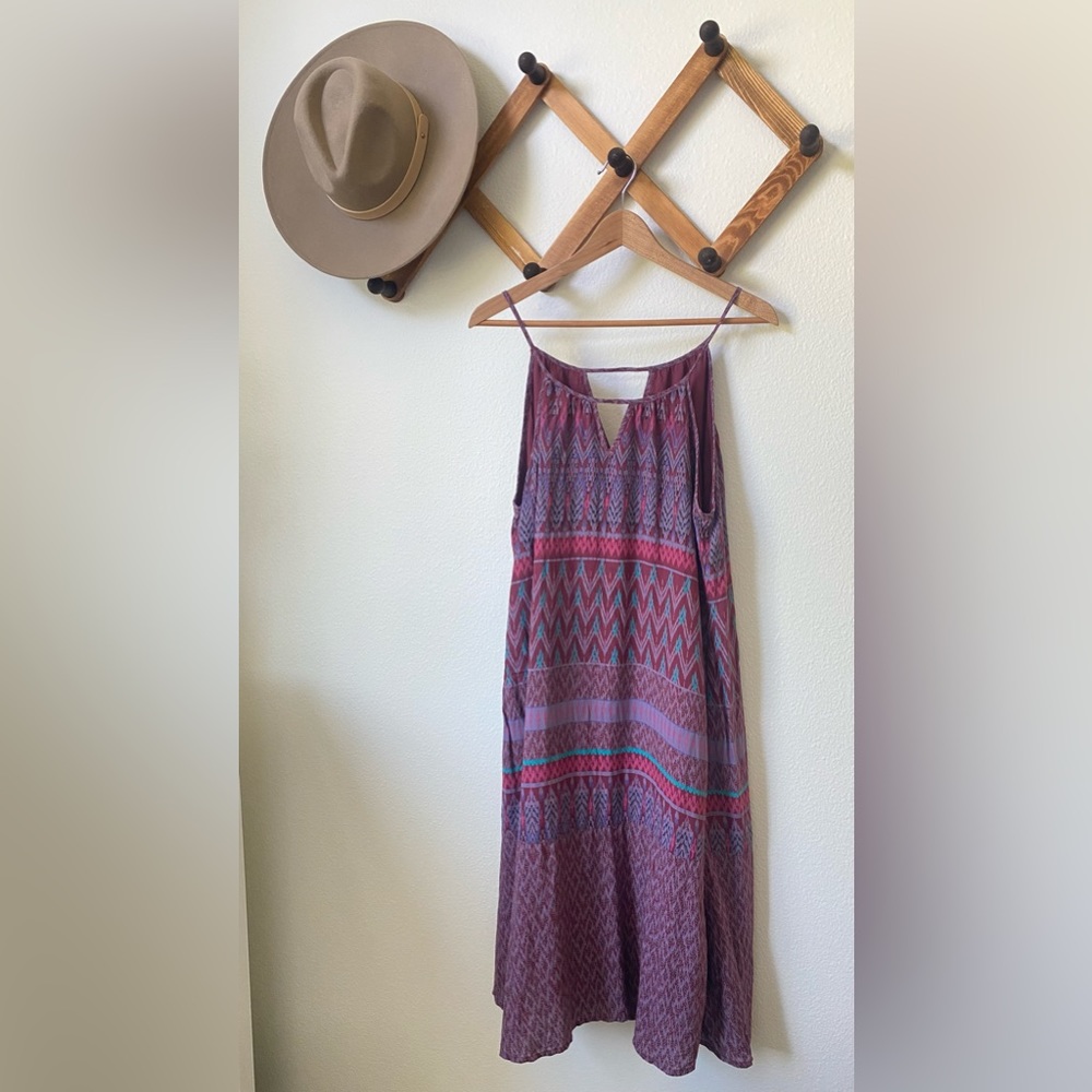 Bohemian Prana Sundress. High quality (soft) cotton/rayon. size:M.